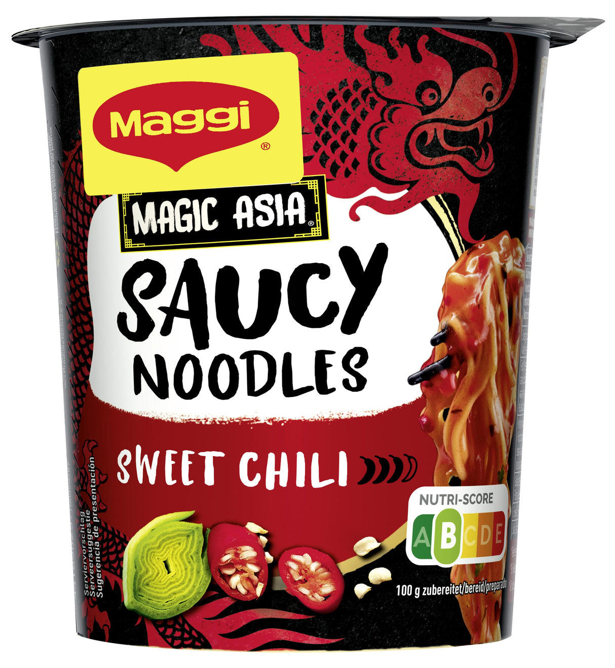 MAGGI ASIA Instant Saucy Noodles with Sweet Chili 75g