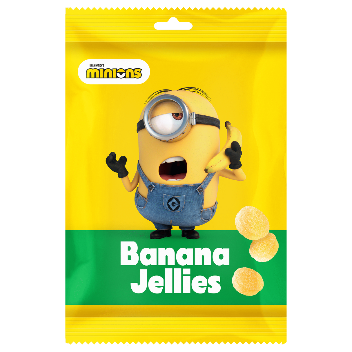MINIONS Banana Jellies Gummi Candies 150g