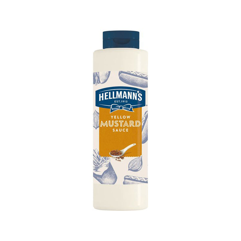 HELLMANNS Yellow Mustard Sauce 880g