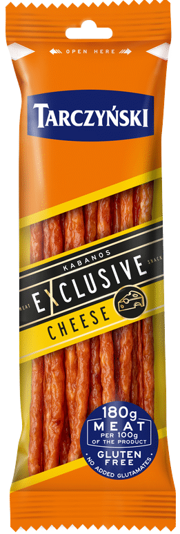 TARCZYNSKI CHEESE Hot Smoked Cabanossi Sausages 105g