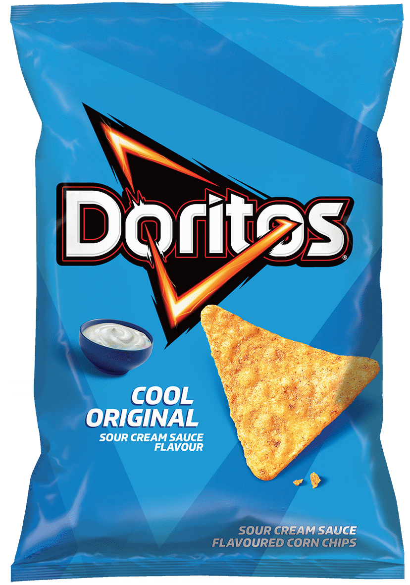 DORITOS Cool Original Sour Cream Flavor Tortilla Chips 100g