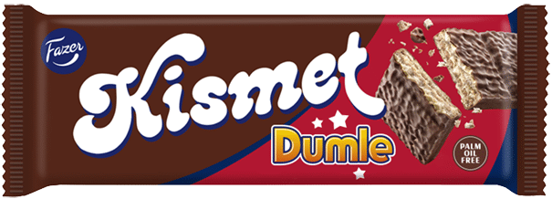 FAZER KISMET DUMLE Flavor Milk Chocolate Crunchy Wafer Bar 55g 1.9oz