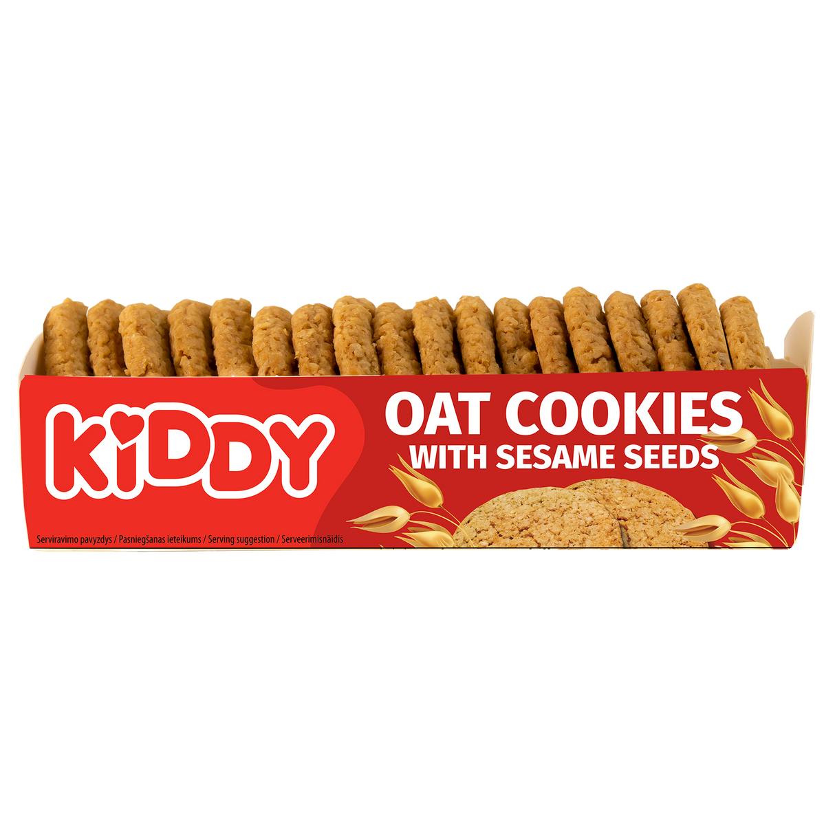 KIDDY Oat Cookies with Sesame Seeds 190g