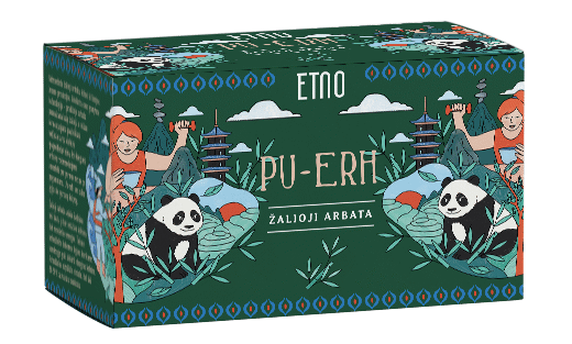 ETNO Natural PU-ERH Tea 40g