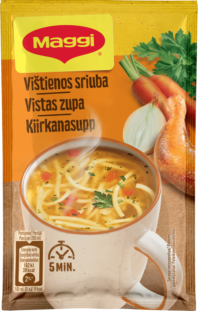 MAGGI Instant Soup 8 Flavors Bundle