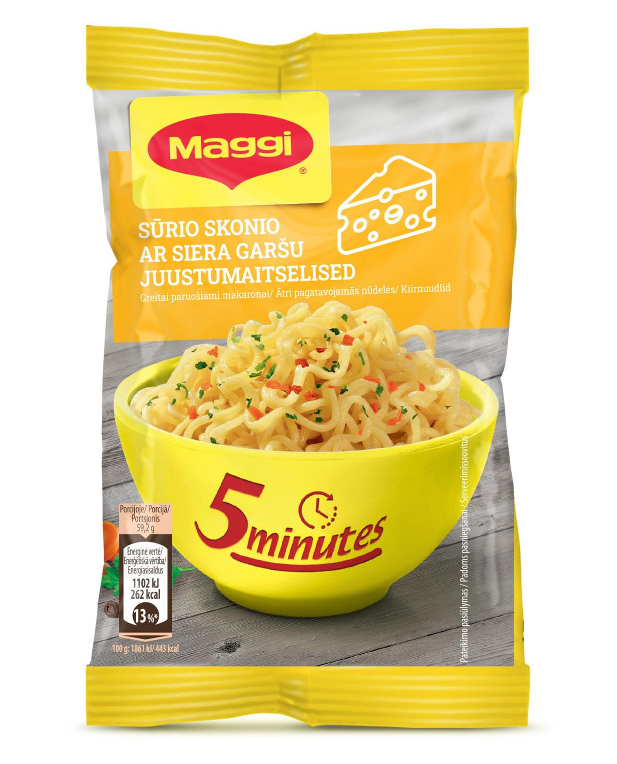 MAGGI CHEESE Flavor Instant Noodles 59.2g