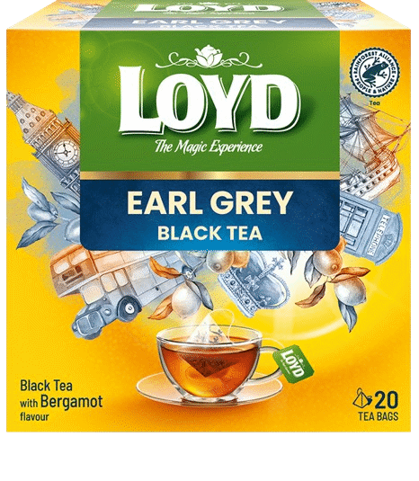 LOYD EARL GREY Black Tea 12 x 40g