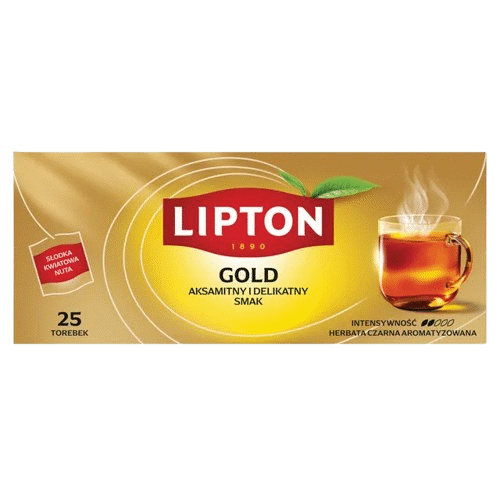 LIPTON GOLD Natural Black Tea 37.5g