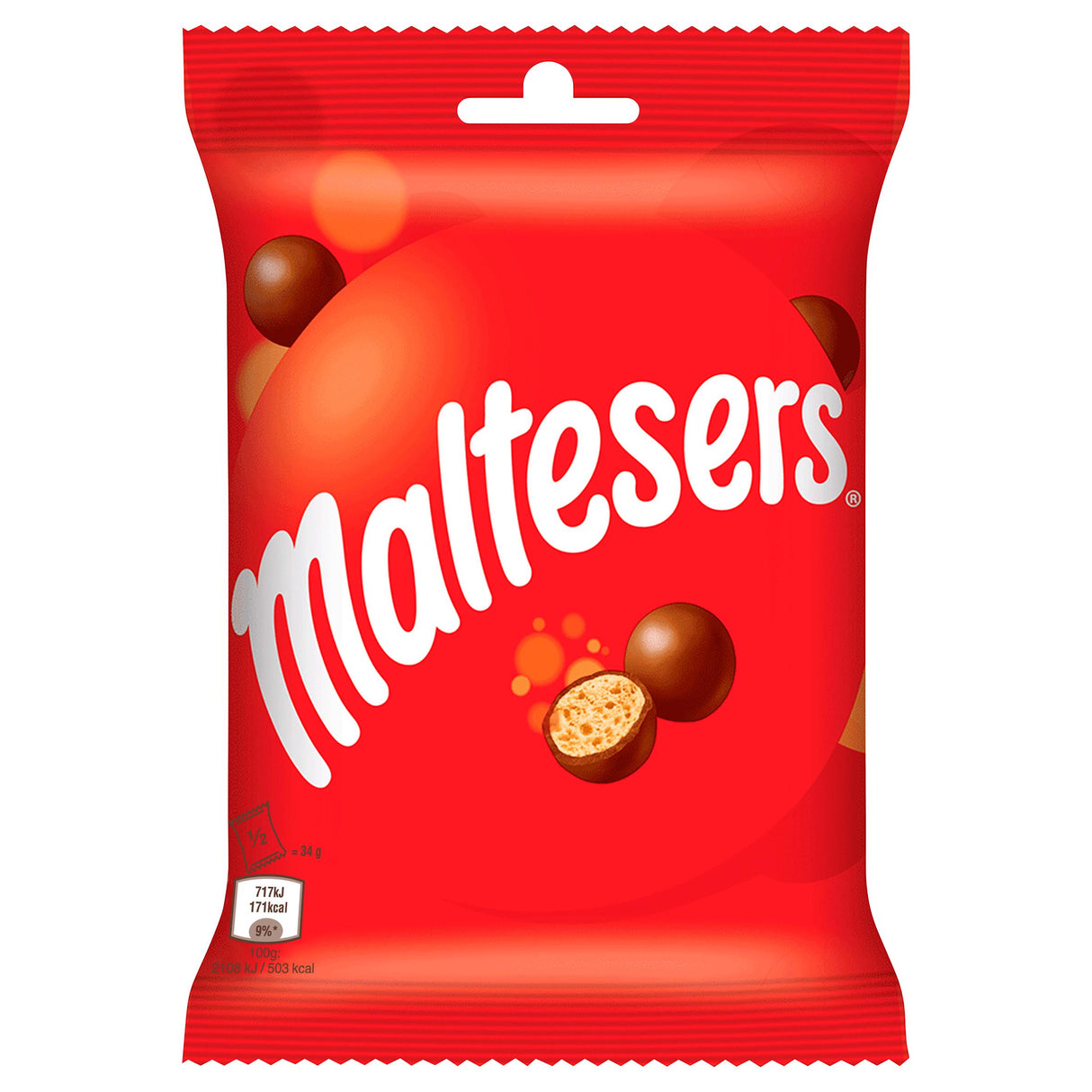 MALTESERS Crunchy Chocolate Balls Dragee Candies 68g