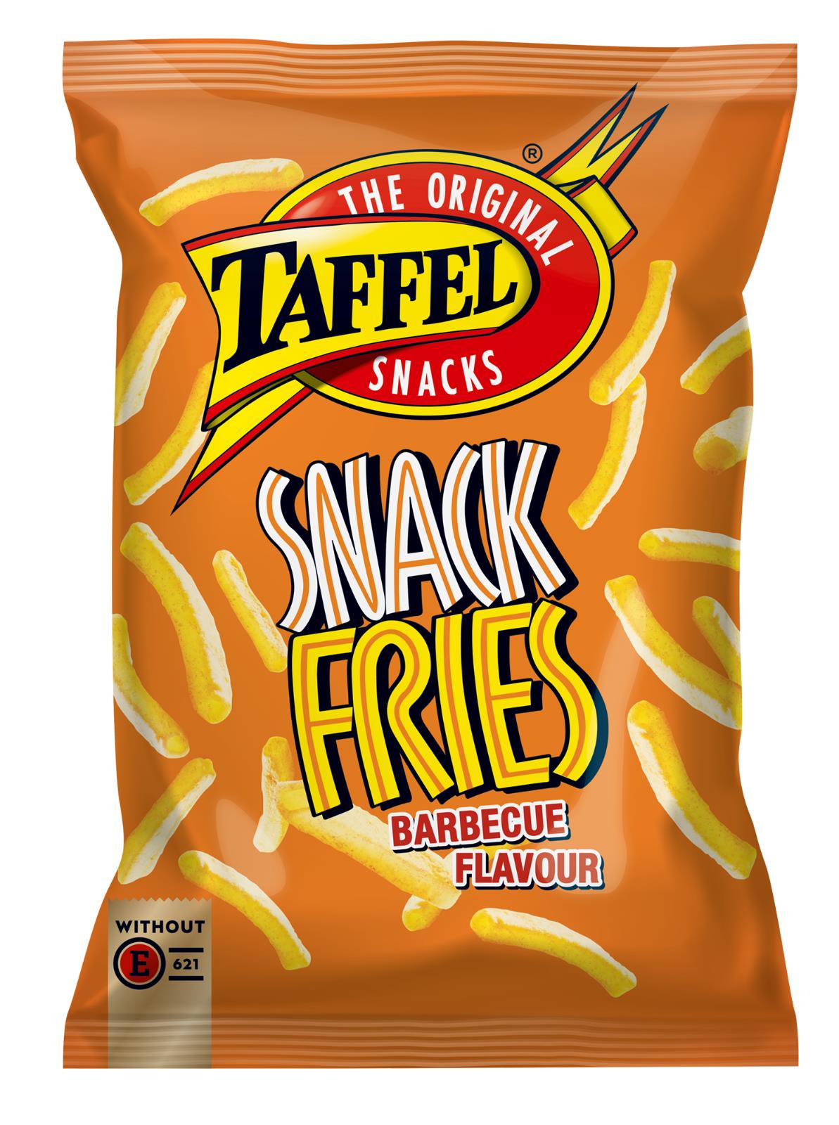 TAFFEL SNACK FRIES Barbecue Flavor Chips Crisps European Snacks 110g 3.9oz