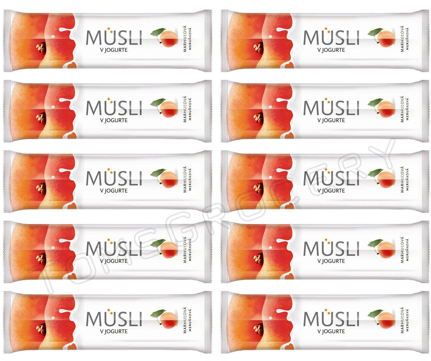 10 Tekmar Muesli Healthy Cereal Bars Cherry Wild Berry Blackcurrant 30g 1.06oz