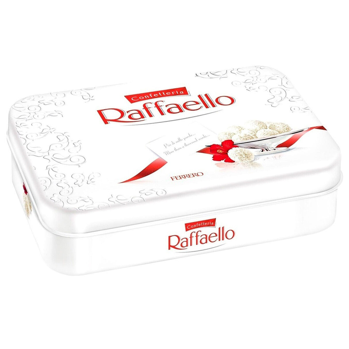 FERRERO RAFFAELLO Luxury Almond Coconut Pralines Sweets Tin Box 300g 10.5oz