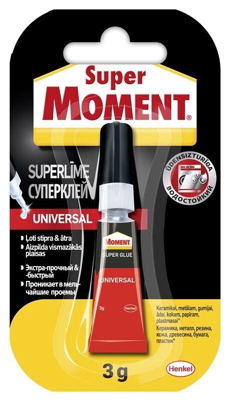 SUPER MOMENT UNIVERSAL Super Glue Waterproof Strong Instant Adhesive