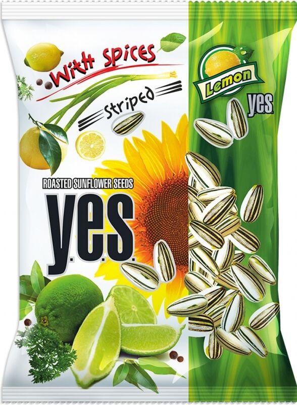 YES Roasted Spiced Sunflower Seeds Snacks Chili Lemon Cheese Onion Flavors Mix
