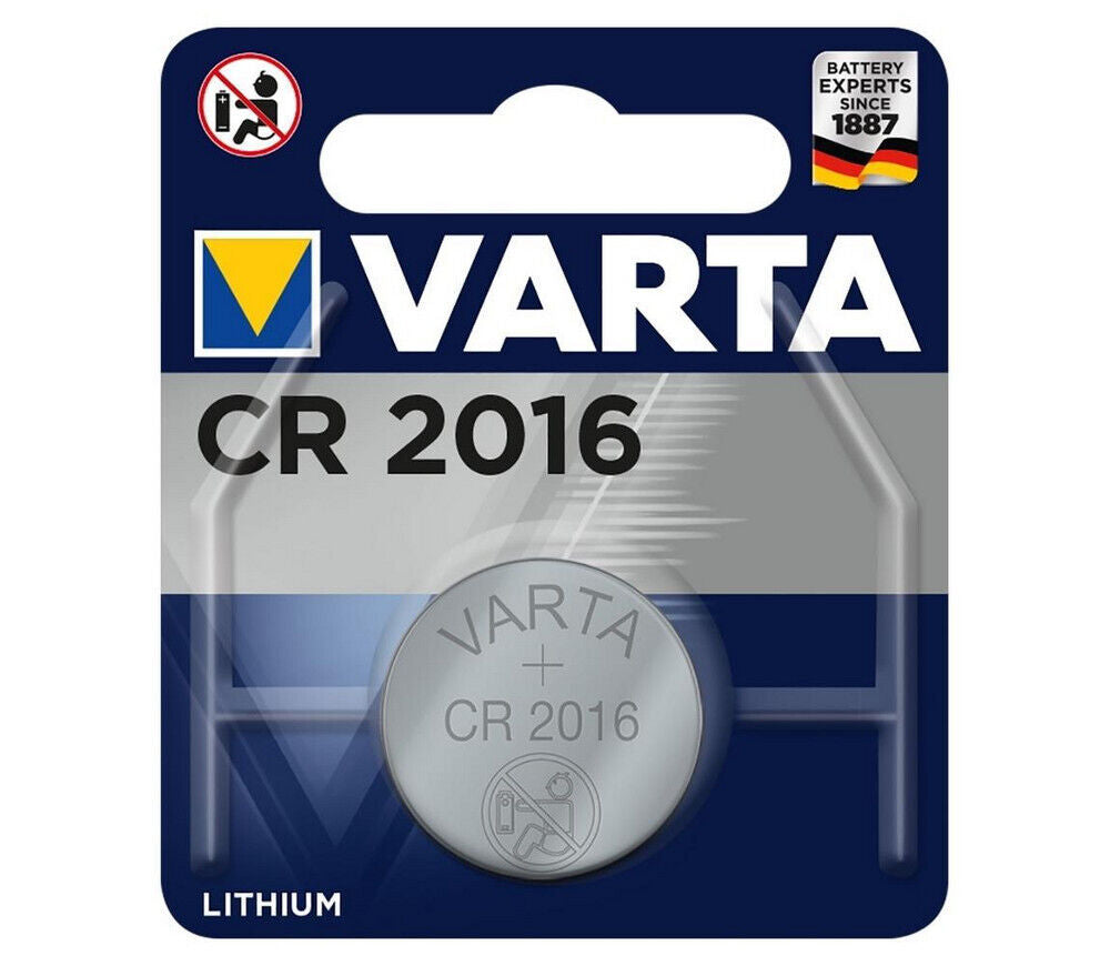 VARTA LITHIUM CR2016 3V Button Cell Lithium Battery