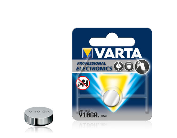 VARTA Professional V10GA LR54 Button Cell Tablet Battery German