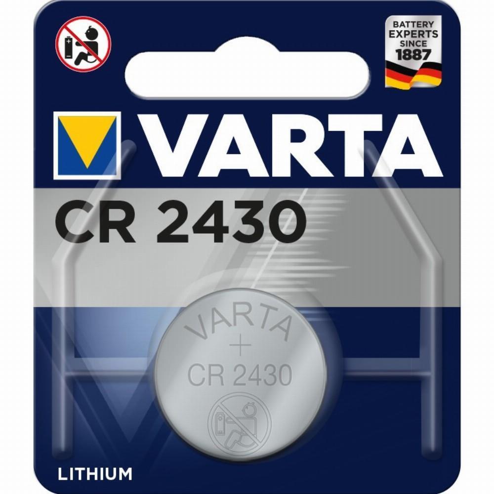 10 VARTA CR2430 Lithium Coin Batteries 6430 3V 2430 DL2430