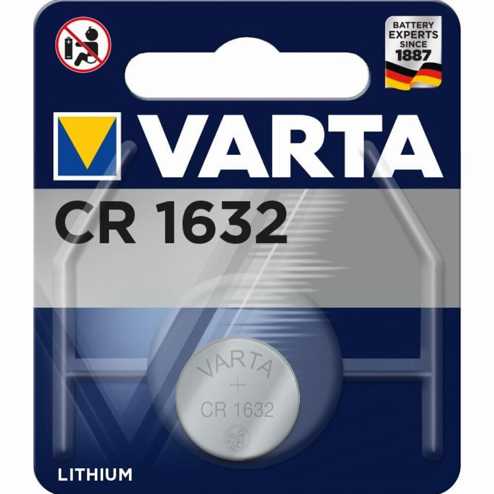 VARTA LITHIUM CR1632 6632 3V Button Coin Battery