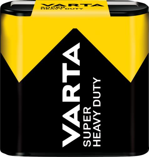 3 VARTA SUPER HEAVY DUTY 3R12 4.5V Zinc Carbon Batteries
