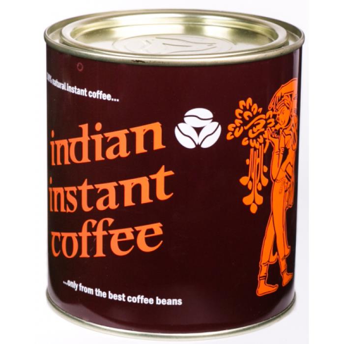 6 INDIAN INSTANT COFFEE 100% Natural Coffee Tins 180g 6.4oz