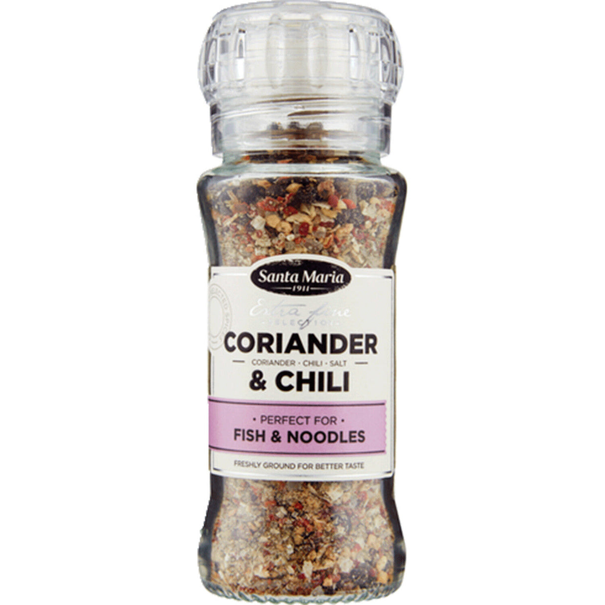 SANTA MARIA Grinders - Extra Fine Cooking Spices & Herbs Selection Premium Jars