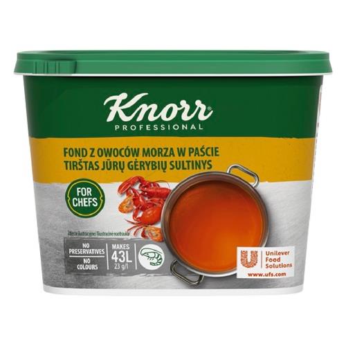 KNORR PROFESSIONAL FOR CHEFS Thick & Creamy Seafood Broth Preparation Powder 1kg