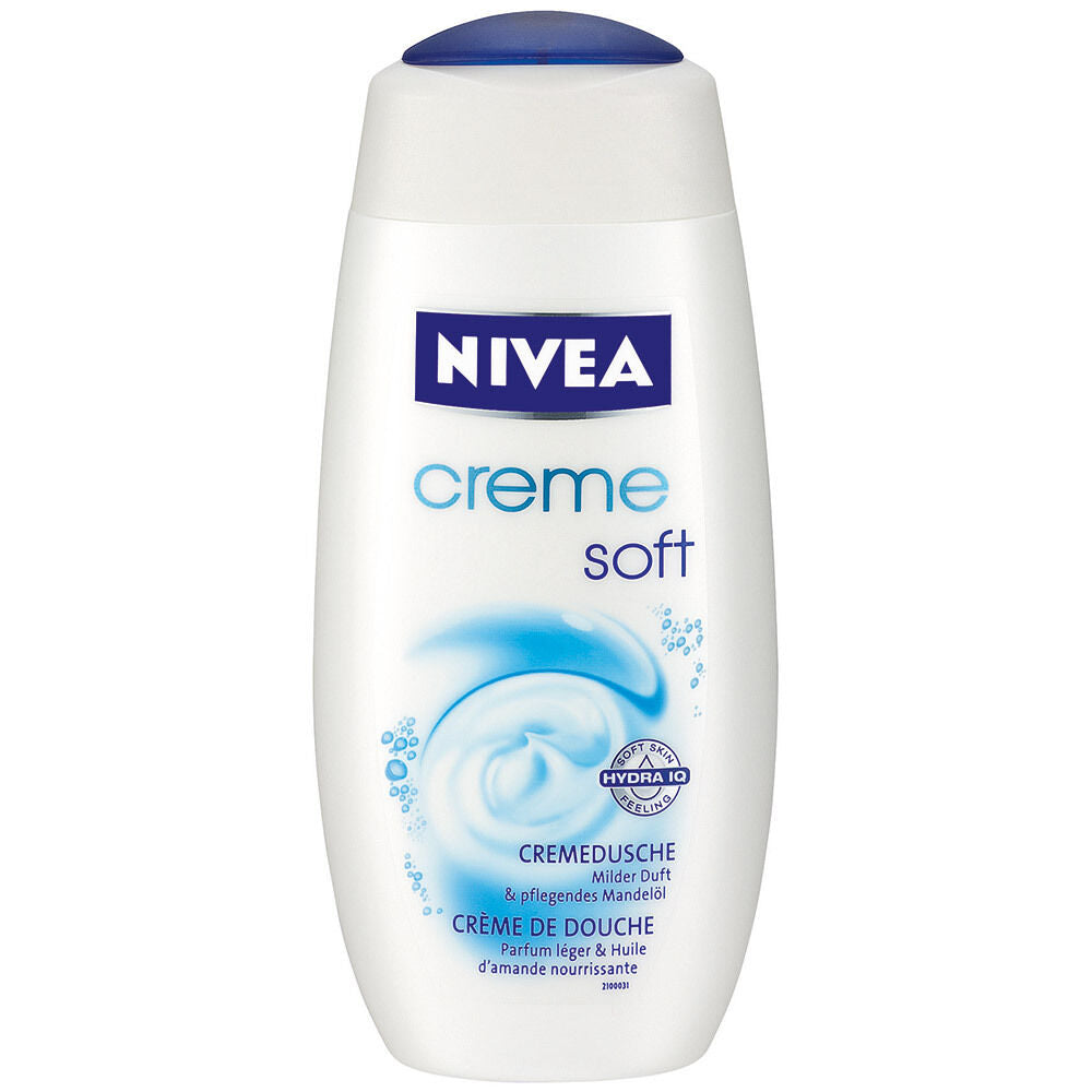 NIVEA Creme Almond Oil Soft Cream Shower Gel 250ml 8.5 fl oz