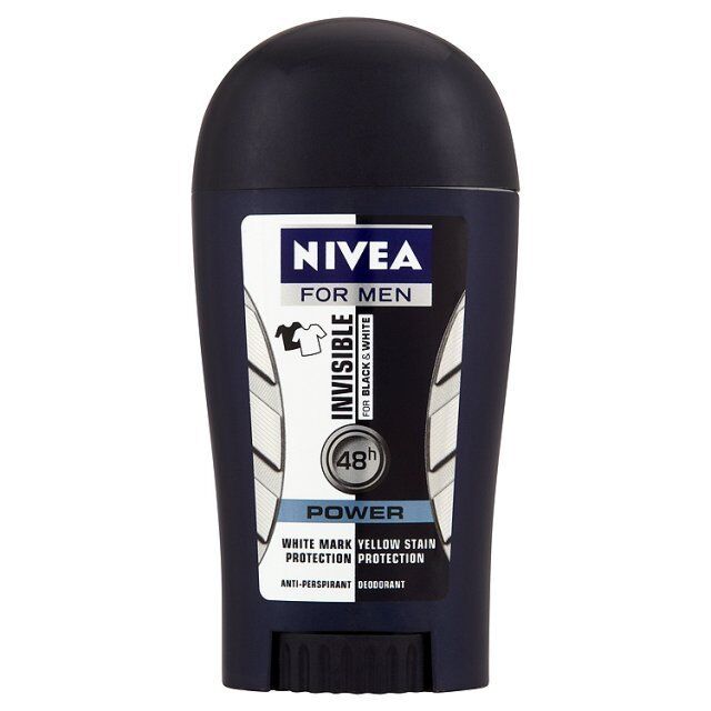 NIVEA Men INVISIBLE Black & White Deodorant Anti-Perspirant Stick 40ml
