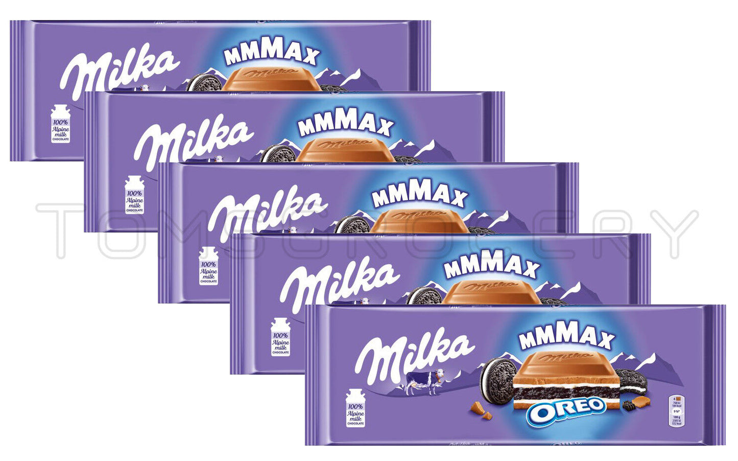5 MILKA MMMAX OREO Large Chocolate Bars Party Sweets Treats Candy 300g 10.6oz