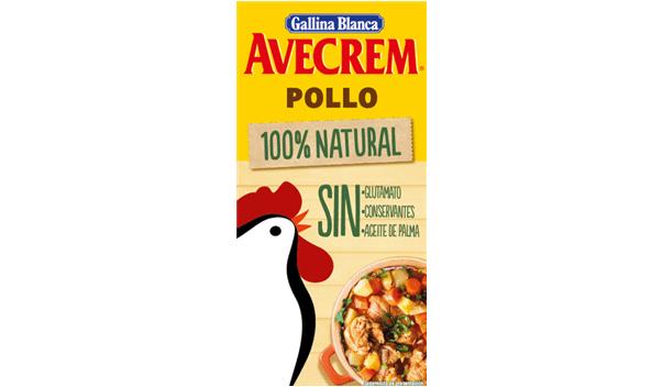 4 GALLINA BLANCA AVECREM 100% Natural Chicken Broth Soup Cubes 90g 3.2oz