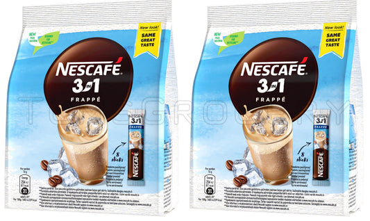 NESCAFE FRAPPE 3in1 Instant Coffee Drink Bag 120g 4.2oz