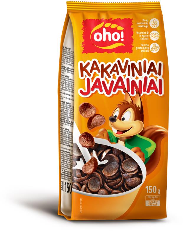 10 BAGS OHO Breakfast Cereals Assorted Flavors