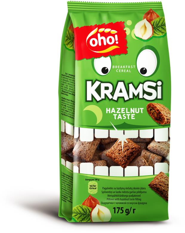 10 BAGS OHO Breakfast CerealsAssorted Flavors Puffed Wheats Shells Rice Pillows