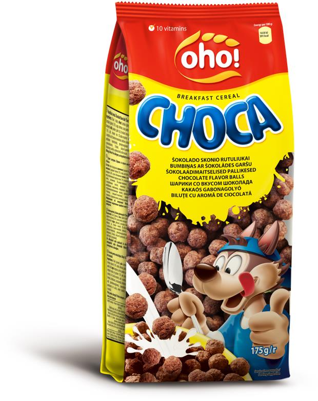 10 BAGS OHO Breakfast Cereals Assorted Flavors