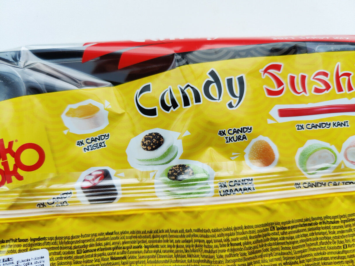SUSHI CANDY NOVELTY PARTY TREATS Gummy Mix Sweets Tray Look O Look 300g 10oz
