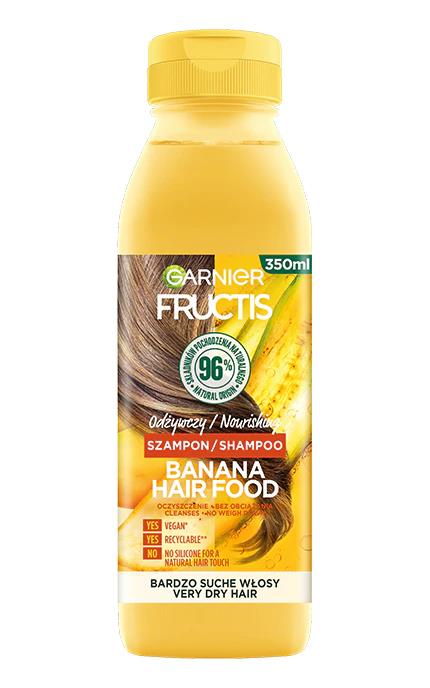 Garnier Hair Food Shampoo & Conditioner Vegan Nourishing Hydrating Repairing