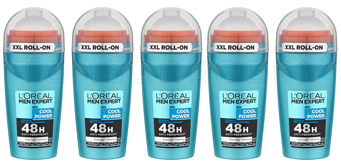 L'OREAL Men Expert Roll On Deodorants Anti Marks Invincible Sport Loreal