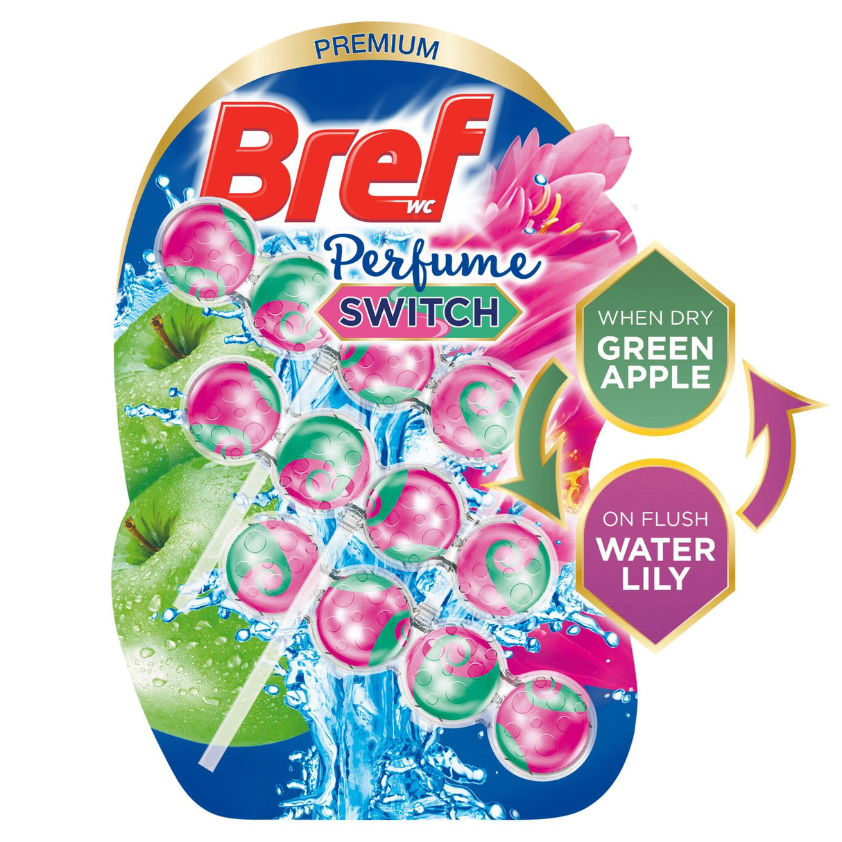 BREF WC New Toilet Hangers Cleaners Fresheners Variety