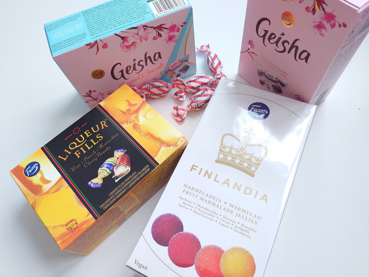 FAZER Chocolate Candies Bundle (4 boxes)