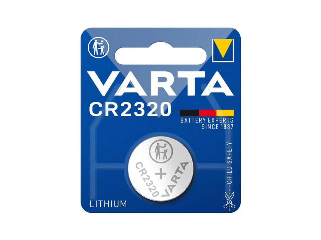 2 VARTA CR2320 LITHIUM Coin 3V 2320 6320 Button Cell Battery 135mAh