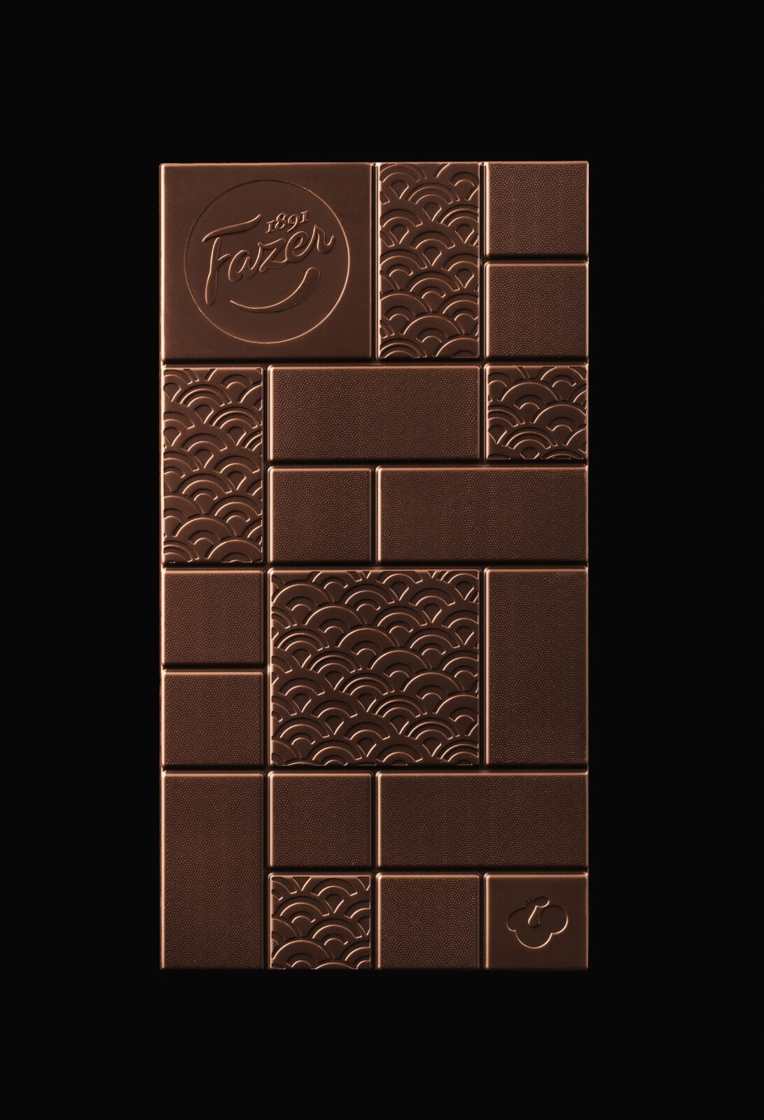 3 FAZER PURE DARK MINT Finest Dark Chocolate 70% Cocoa Luxury Finland Sweets 95g