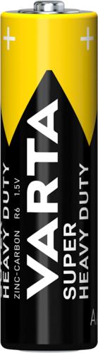 8 VARTA SUPER HEAVY DUTY AA 1.5V MN1500 LR6 15A U12 Zinc Carbon Batteries NEW