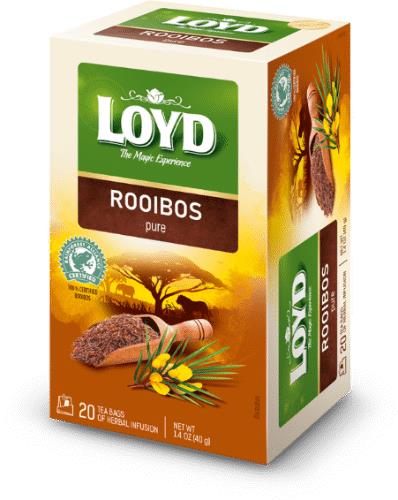 10 LOYD ROOIBOS PURE Herbal Infusion 20 Teabag Tea Boxes (200 servings)