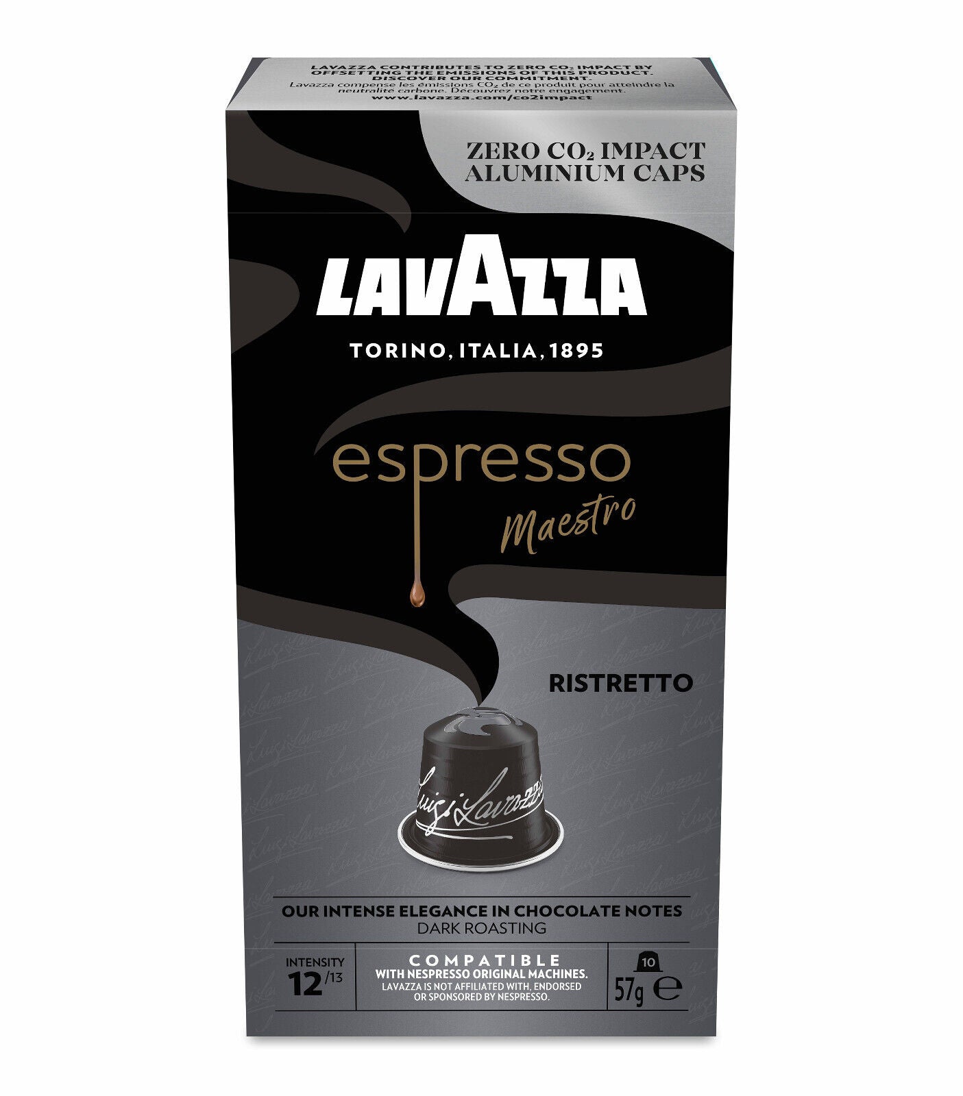 3 LAVAZZA ESPRESSO RISTRETTO NESPRESSO Original Italian Coffee Capsules Pods