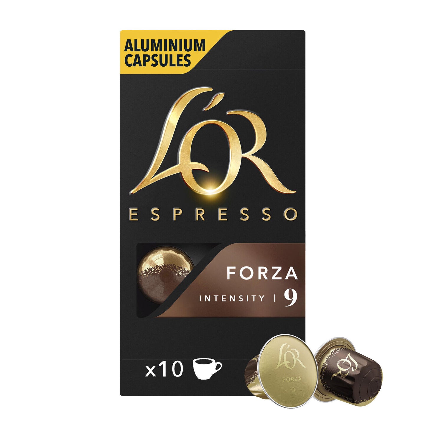 L'OR FORZA ESPRESSO Nespresso Instant Coffee Capsules 52g 1.83oz