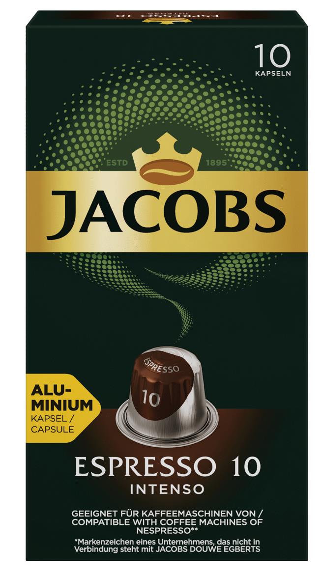3 JACOBS ESPRESSO INTENSO Nespresso Original Coffee Capsules Pods