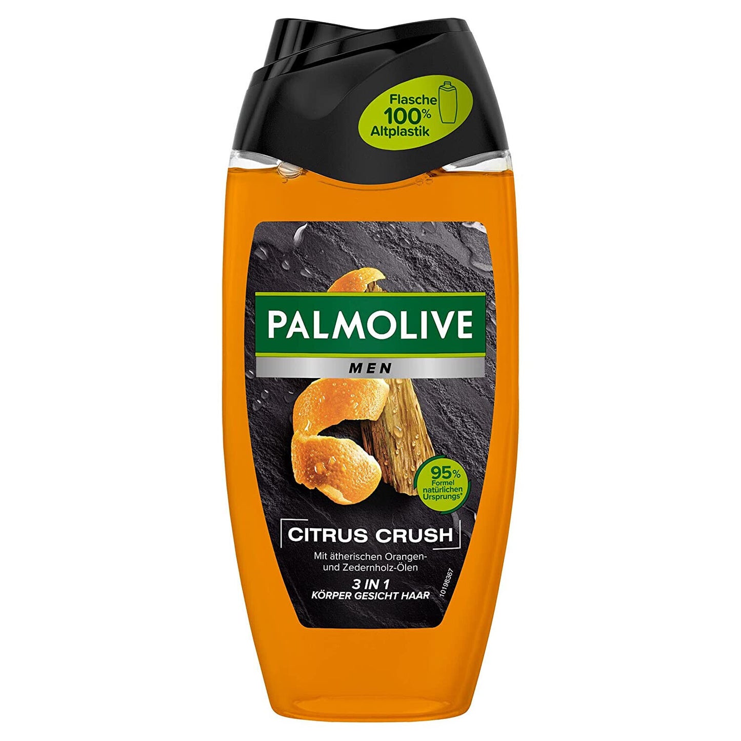 3 PALMOLIVE MEN CITRUS CRUSH 3in1 Shampoo Shower Gel Orange Cedarwood Oils 500ml
