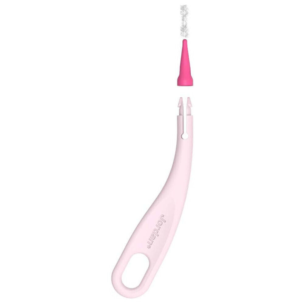 3 JORDAN BRUSH BETWEEN Refillable Interdental Brush With Refill Heads Size XS