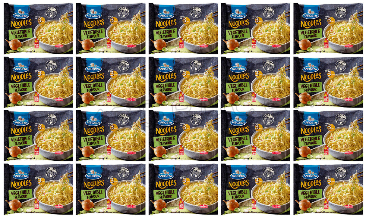 20 VEGETA VEGETABLE Flavor Ramen Soup Instant Noodles European Snacks