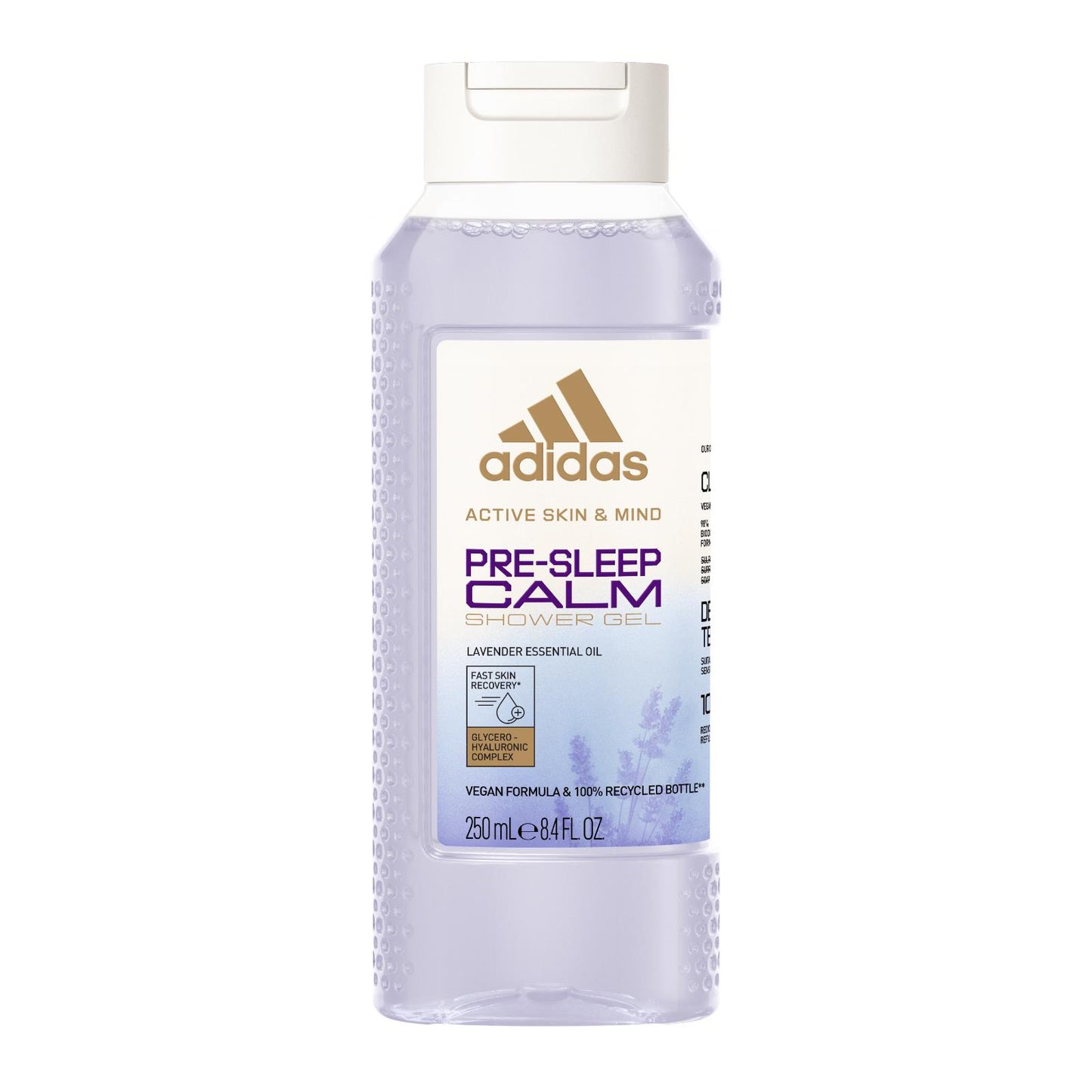 ADIDAS PRE-SLEEP CALM Lavender Essential Oil Shower Gel 250ml